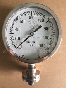 Hình ảnh thực tế Đồng hồ đo áp suất màng Nuova Fima
