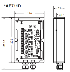 Bộ điều khiển máy rung Finetek AE711