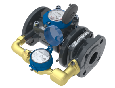 Đồng hồ nước mẹ bồng con Apator mwn js 02