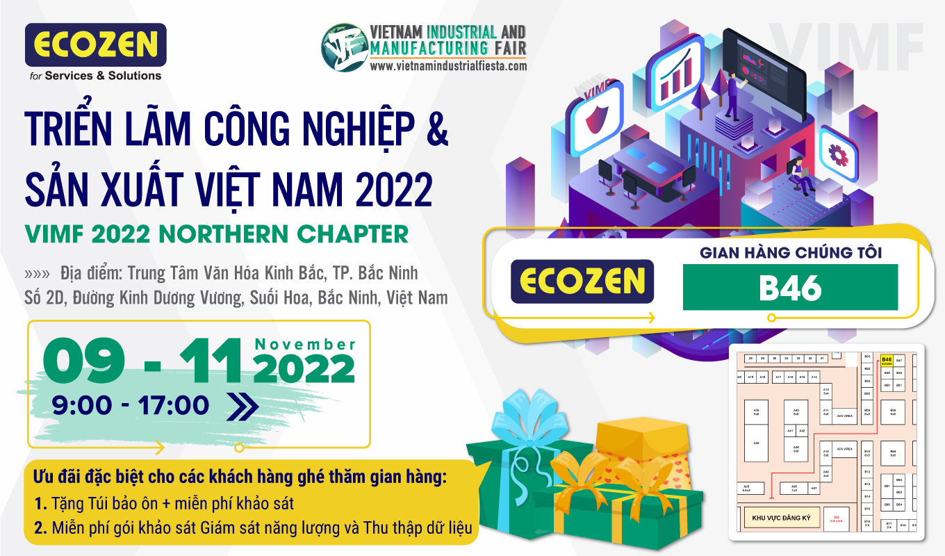 Ecozen Tham Gia 3 Triển Lãm Trong Tháng 11/2022